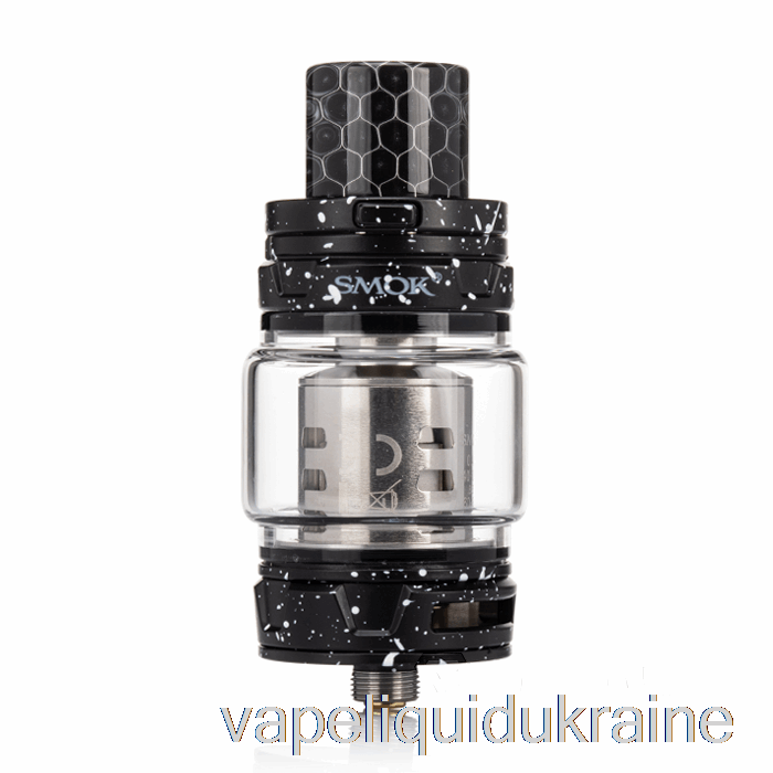 Vape Ukraine SMOK TFV12 Prince Sub-Ohm Tank Black w/ White Spray